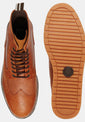 Fred Perry Men's Brown Northgate Leather Brogue Boots