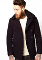 Schott Peacoat with Detachable Collar