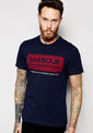 Barbour T-Shirt with Lozenge Logo In Slim Fit